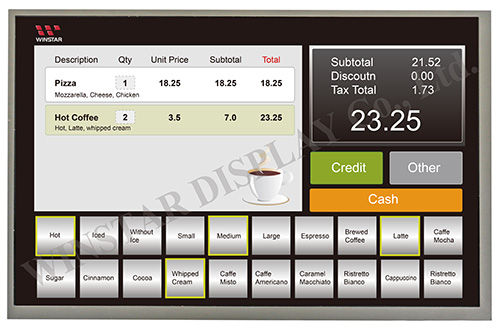 LVDS 10.1 inch IPS TFT WF101G
