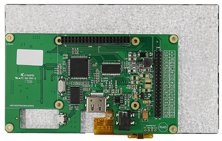 Winstar Display - 7"HDMI Interface TFT-LCD Display- WF70BTIFHLHTX - Back