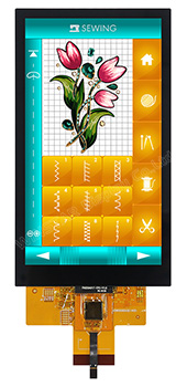 IPS 5.0” TFT WF50DTYA3MNG10 with Optical Bonding PCAP