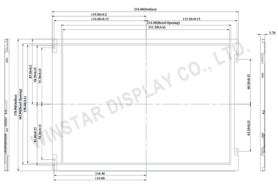 WF104FTIAMLNN0 - Winstar Display