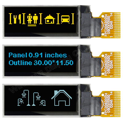 Winstar Display - 0.91 inch OLED WEO012832F
