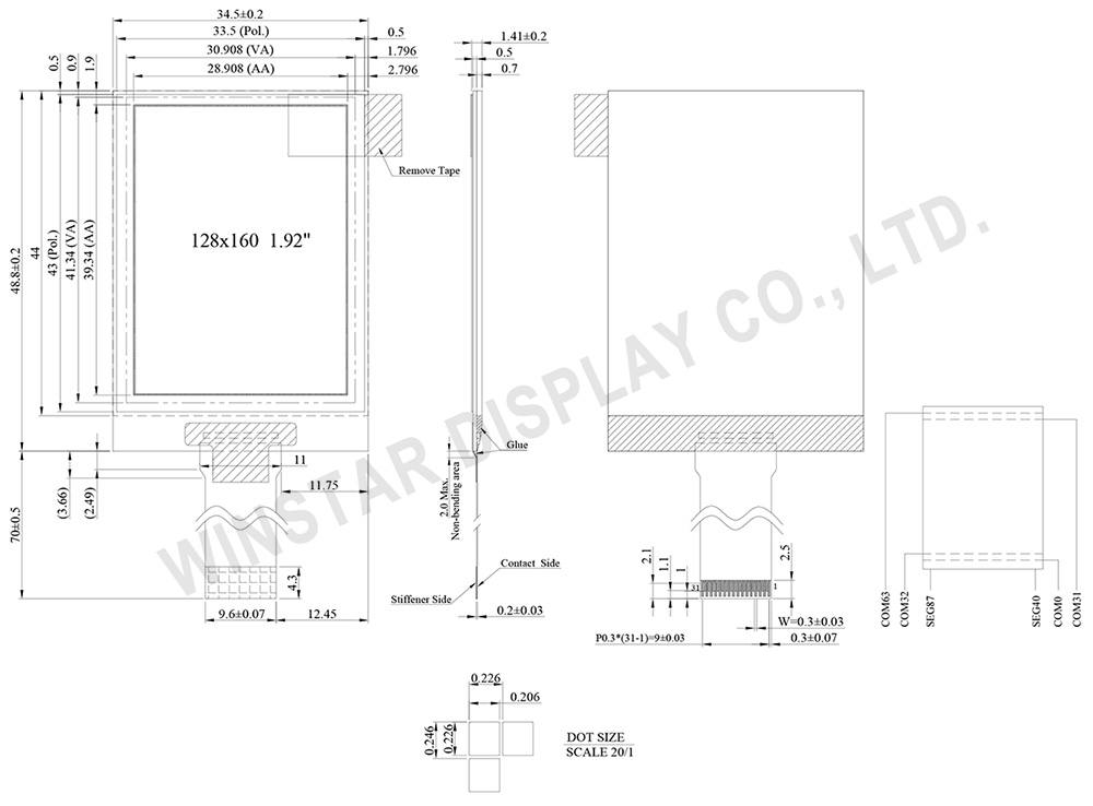 WEO160128A - Winstar Display