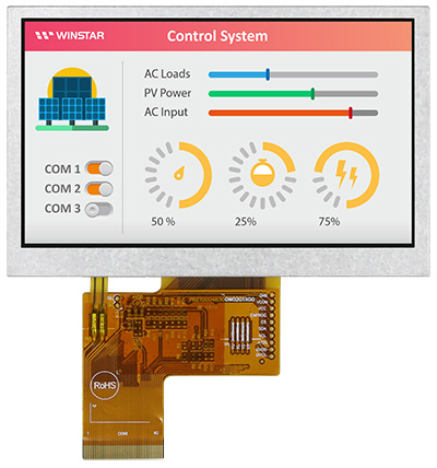 WF43WSYAEDNN0 - Winstar Dispaly