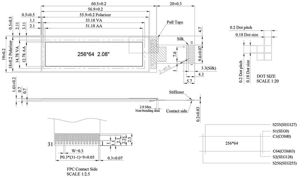 WEO025664A-ZIF Spec - Winstar