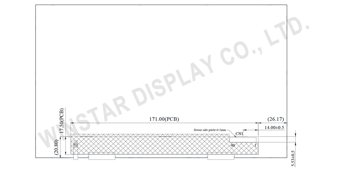 1280x800 LCD Panel, 10.1 LCD Panel, LCD Panel 10.1 - Winstar Display