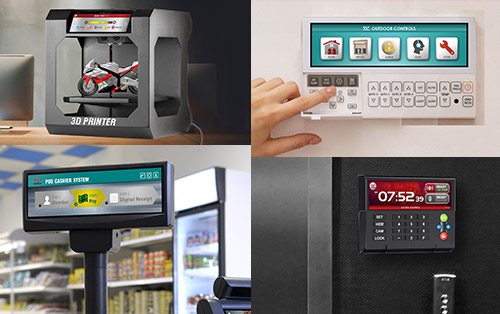 Bar Type TFT LCD, Bar LCD Display, Stretched Bar LCD Display