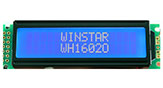 Mono LCD Character Display 16x2 - WH1602O