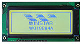 4 LCD Display, Graphic LCD 192x64 - WG19264A