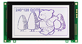 Graphic LCD 240x128, LCD Display 240x128 - WG240128A