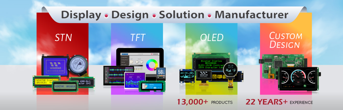 Custom Display, Custom LCD Module, Custom LCD Display