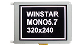 5.7 inch Monochrome TFT Display