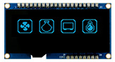 2.23 128x32 Capacitive Touch OLED Display