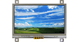 4.3" Resistive Touch TFT Panel with LCD Display Controller Board